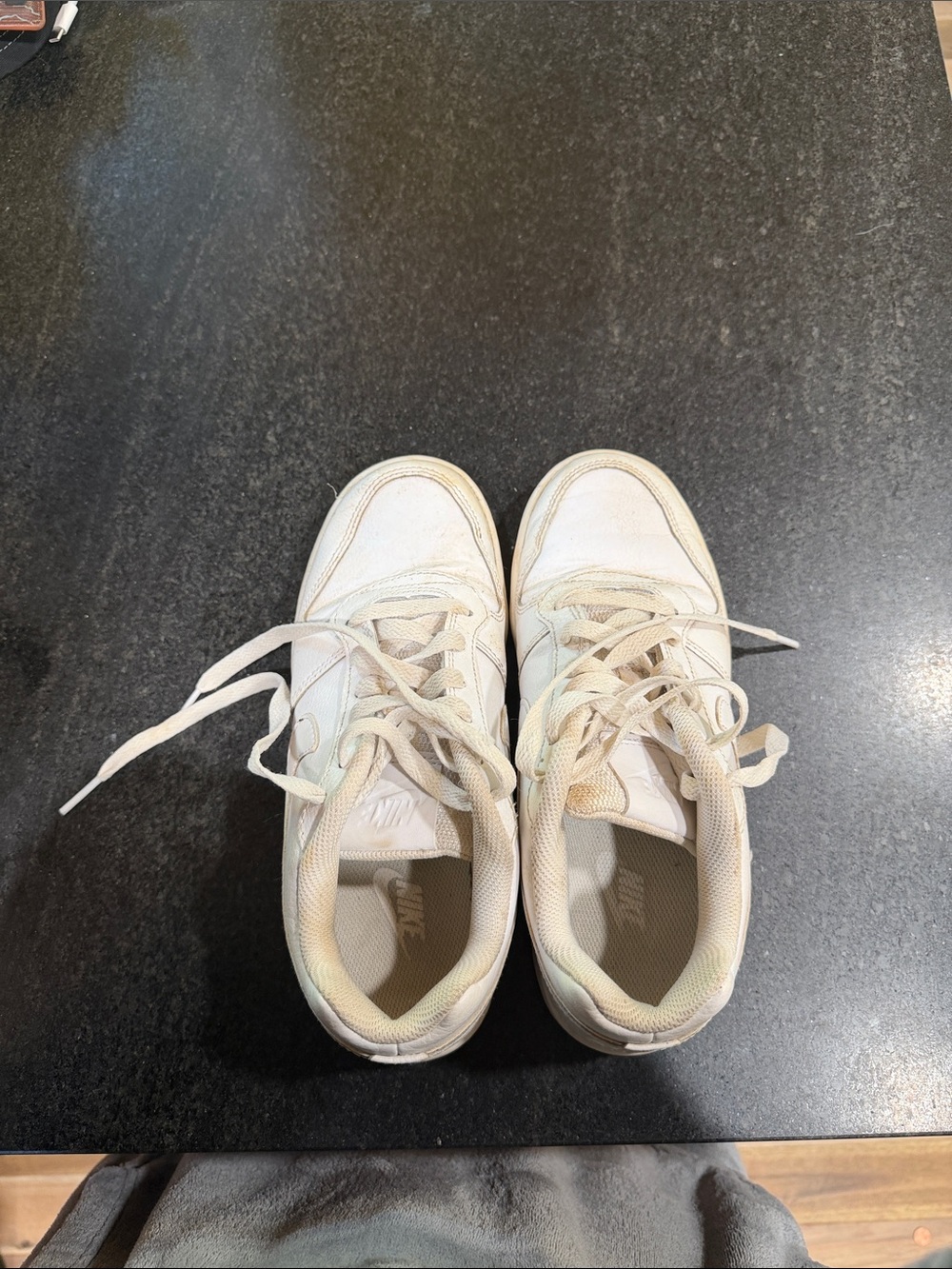 Nike Kids White/Off-White Casual Sneakers